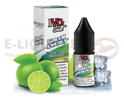 IVG Salt 10ml - Green Energy (Chladivý energetický nápoj s limetkou)