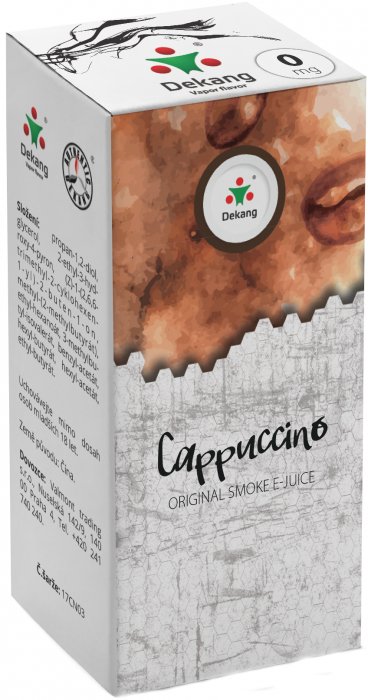 Dekang Classic 10ml - Cappuccino (Kapučíno) Síla nikotinu 11mg/m