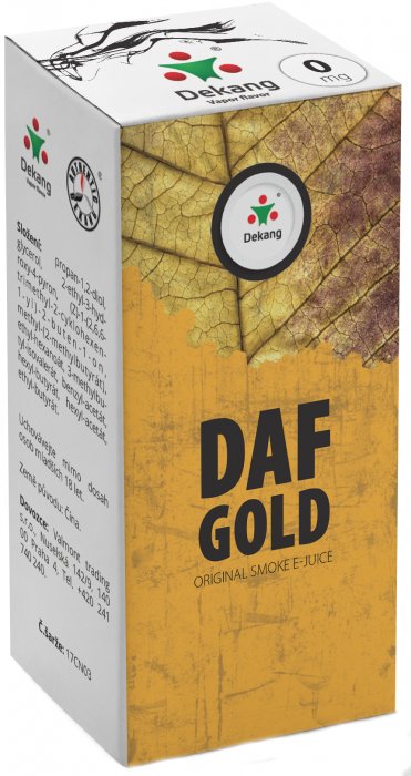 Dekang Classic 10ml - DAF Gold síla nikotinu 11mg/ml