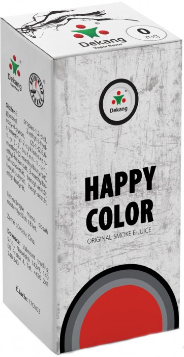 Dekang Classic - Happy Color - 10ml Síla nikotinu 11mg/ml