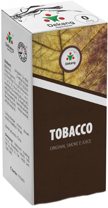 Dekang Classic - Tobacco - 10ml Síla nikotinu 6mg/ml