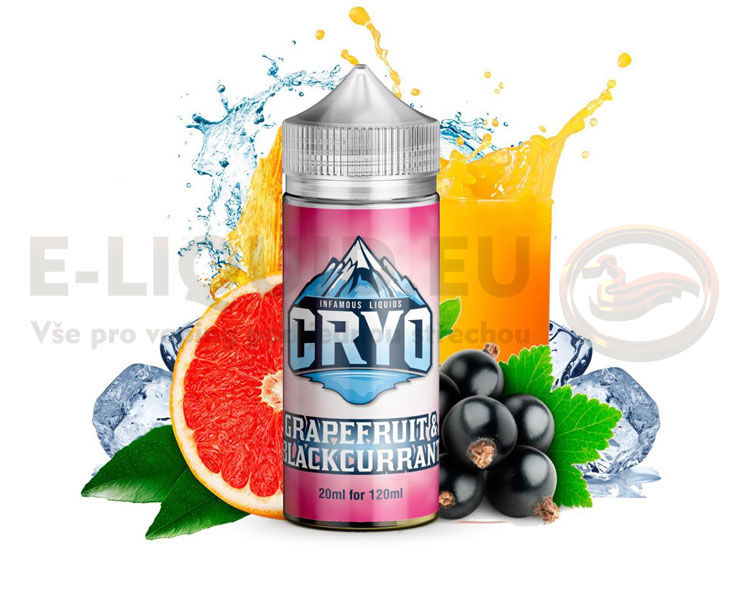Infamous Cryo - Příchuť Shake & Vape 20ml - Grapefruit and B