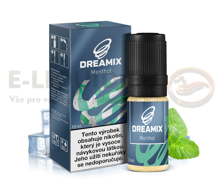 Dreamix 10ml - Mentol (Menthol) Obsah nikotinu 3mg/ml