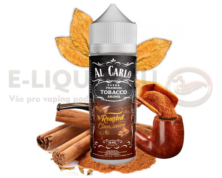 Al Carlo - Příchuť Shake & Vape 15ml - Roasted Cinnamon