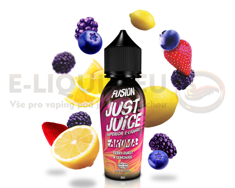 Just Juice S&V 20ml - Fusion (Lesní ovoce s citronem)