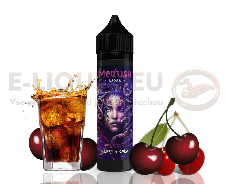 Medusa - Příchuť Shake&Vape 10ml - Cherry Cola