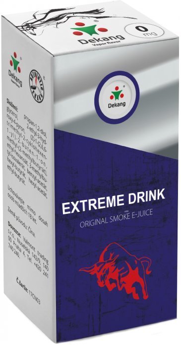 Dekang Classic 10ml - Extreme Drink (Energetický nápoj) Síla nik