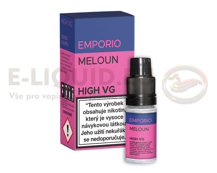 EMPORIO High VG - Meloun 10ml nikotin 3mg/ml