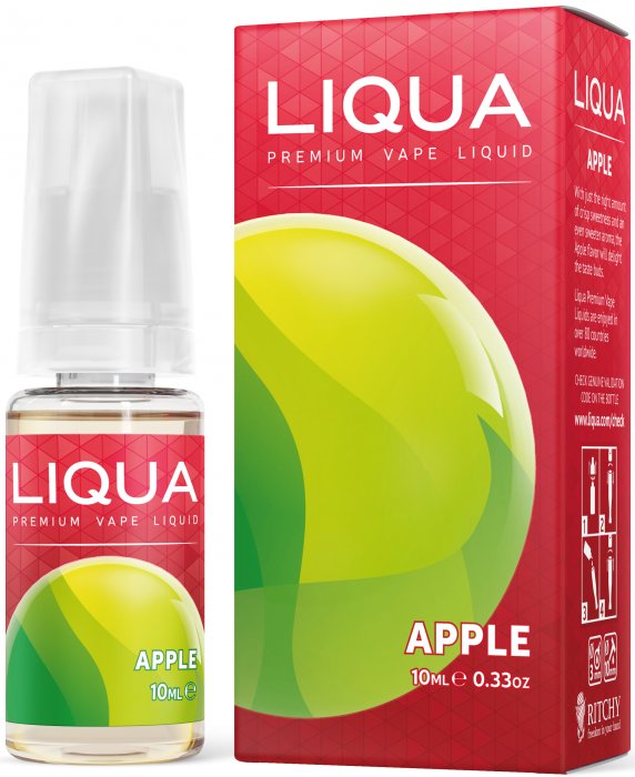 LIQUA Elements - Apple (Jablko) 10ml Síla nikotinu 18mg/ml