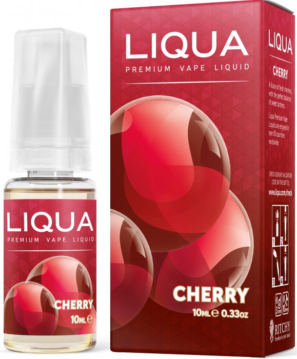 LIQUA Elements - Cherry (Višeň) 10ml Síla nikotinu 18mg/ml
