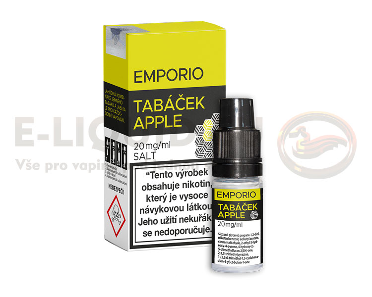 Emporio Salt 10ml - Tabáček Apple Obsah nikotinu 16mg/ml