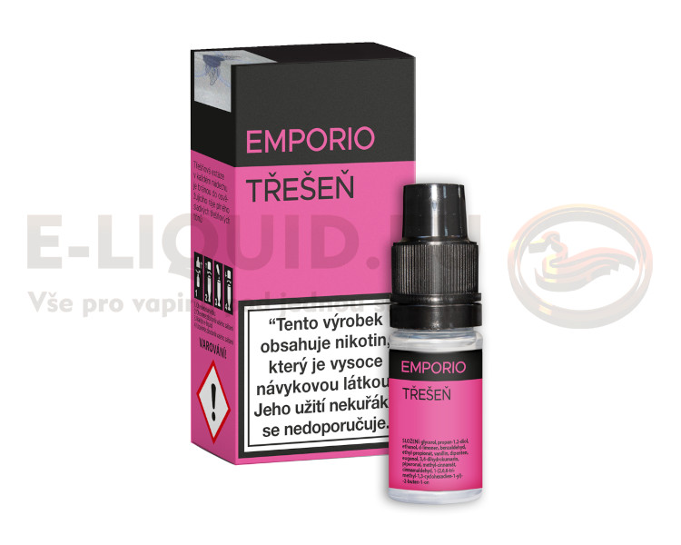 EMPORIO - Třešeň 10ml Obsah nikotinu 0mg/ml